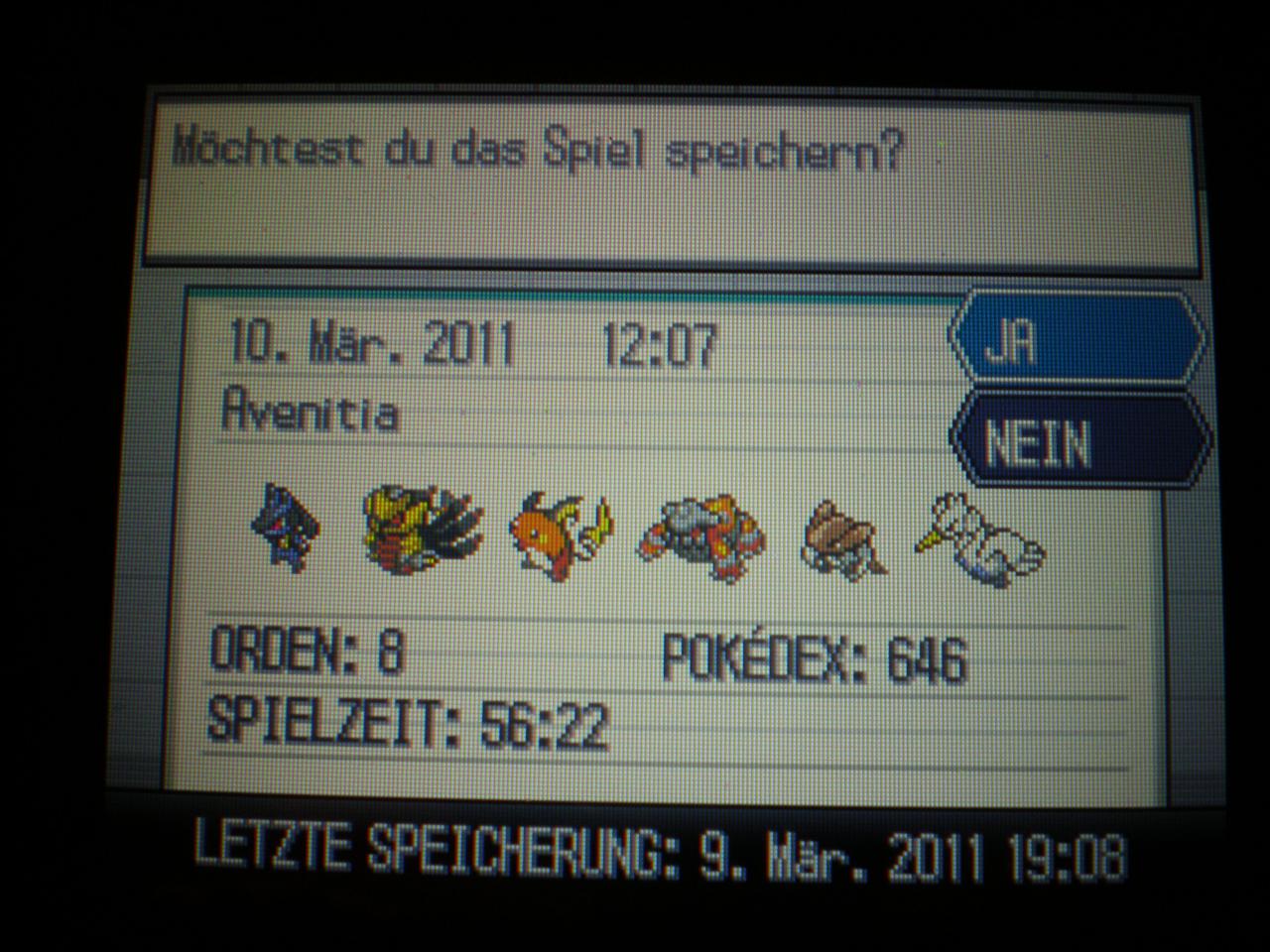 [10/03/2011] Der Pokédex beeindruckt nicht nur uns.