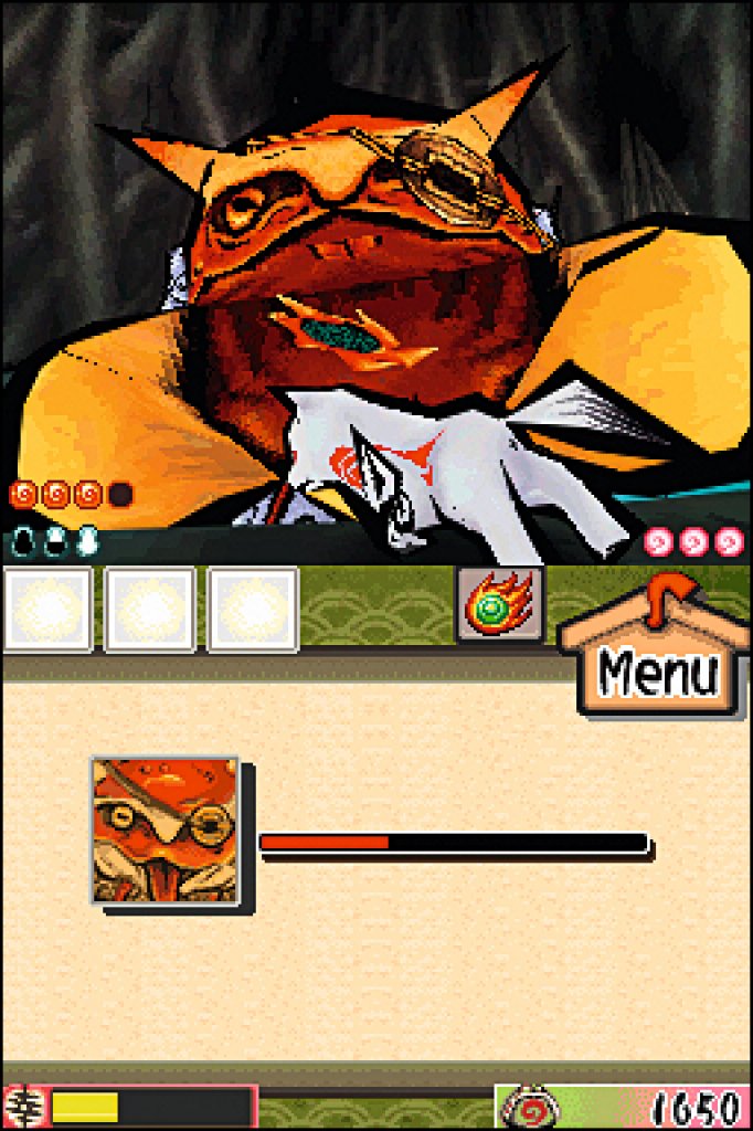 [14/03/2011] Weitere Screenshots aus unserem Test zu Okamiden für den Nintendo DS. (2)