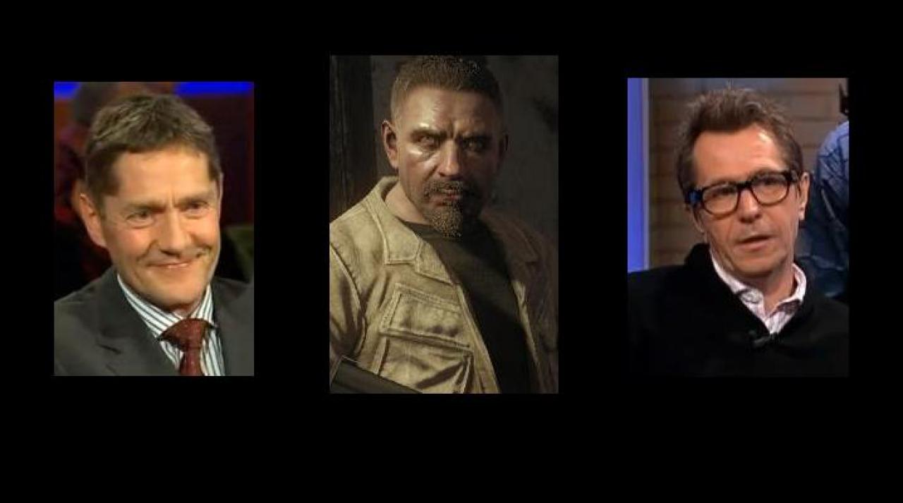 [13/04/2011] Call of Duty: Black Ops-Charakter Viktor Reznov hat im Original die Stimme von Schauspieler Gary Oldman (r.). Der deutsche Sprecher Udo Schenk (l.) synchronisiert Oldman, aber auch Ralph Finnes und Kevin Bacon in ihren Filmen.