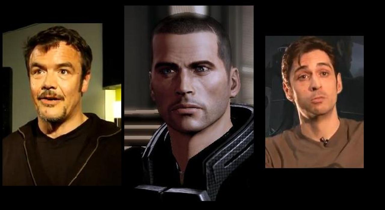 [13/04/2011] In Mass Effect 2 erhielt der männliche Commander Shepard mit Erik Schäffler (l.) einen neuen deutschen Synchronsprecher. Im Original stammt die Stimme von Mark Meer (r.).