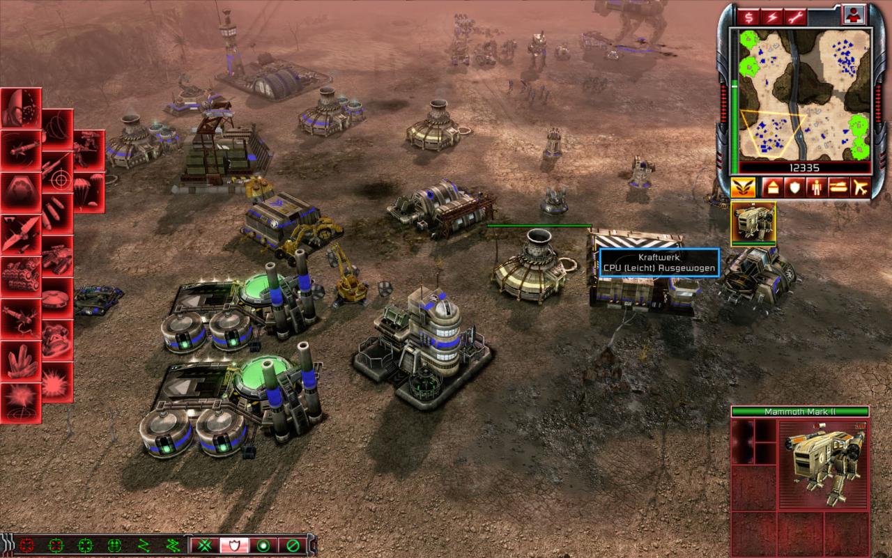 [20/04/2011] Command & Conquer - Tiberium - Im Aufbaustrategie-Spiel geht es um Tiberium. Ganze Schlachten wurden aufgrund dieser Währung in der virtuellen Vergangenheit geführt. Ob Curiosity auf dem Mars wohl auch ein paar Vorkommen findet?