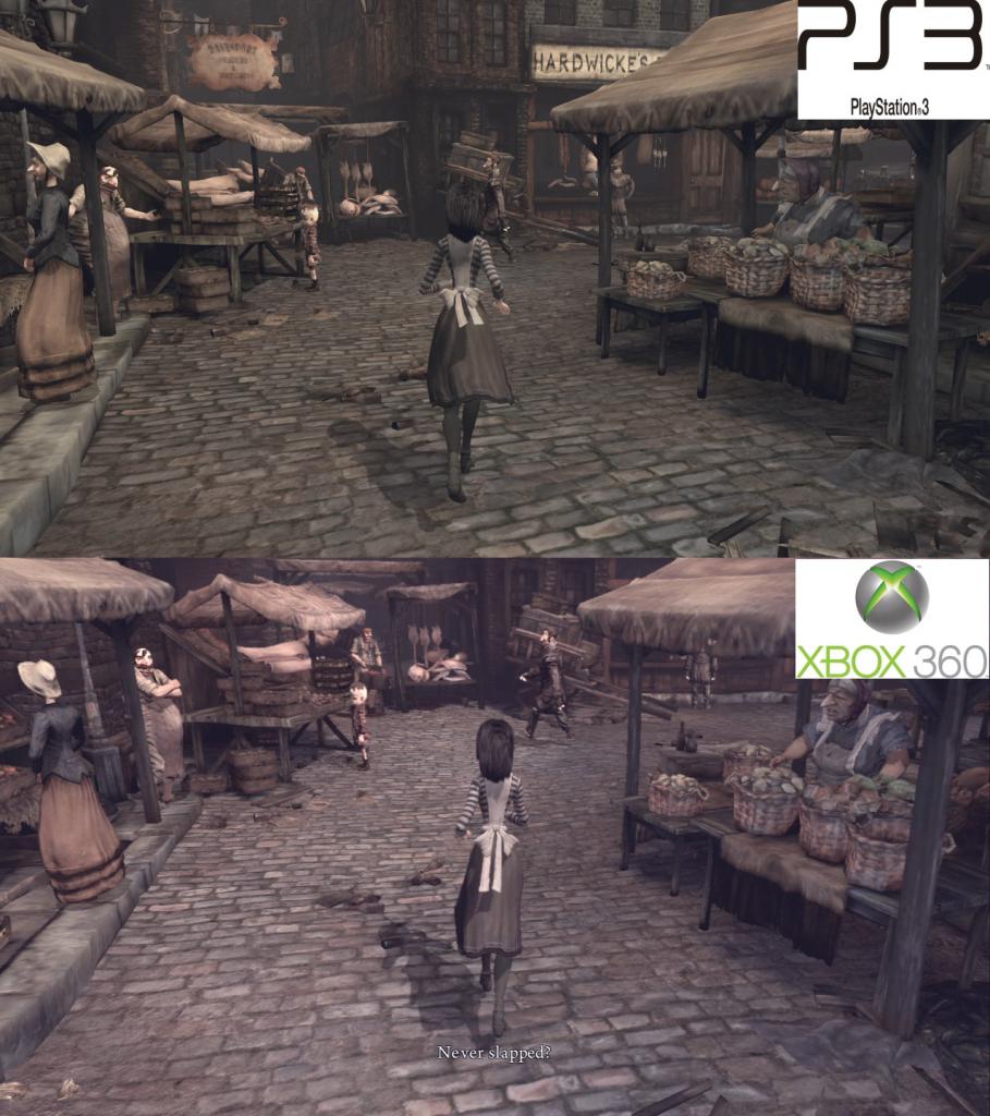 [12/05/2011] Alice: Madness Returns - Grafikvergleich zwischen der Xbox 360- und PS3-Version (1)