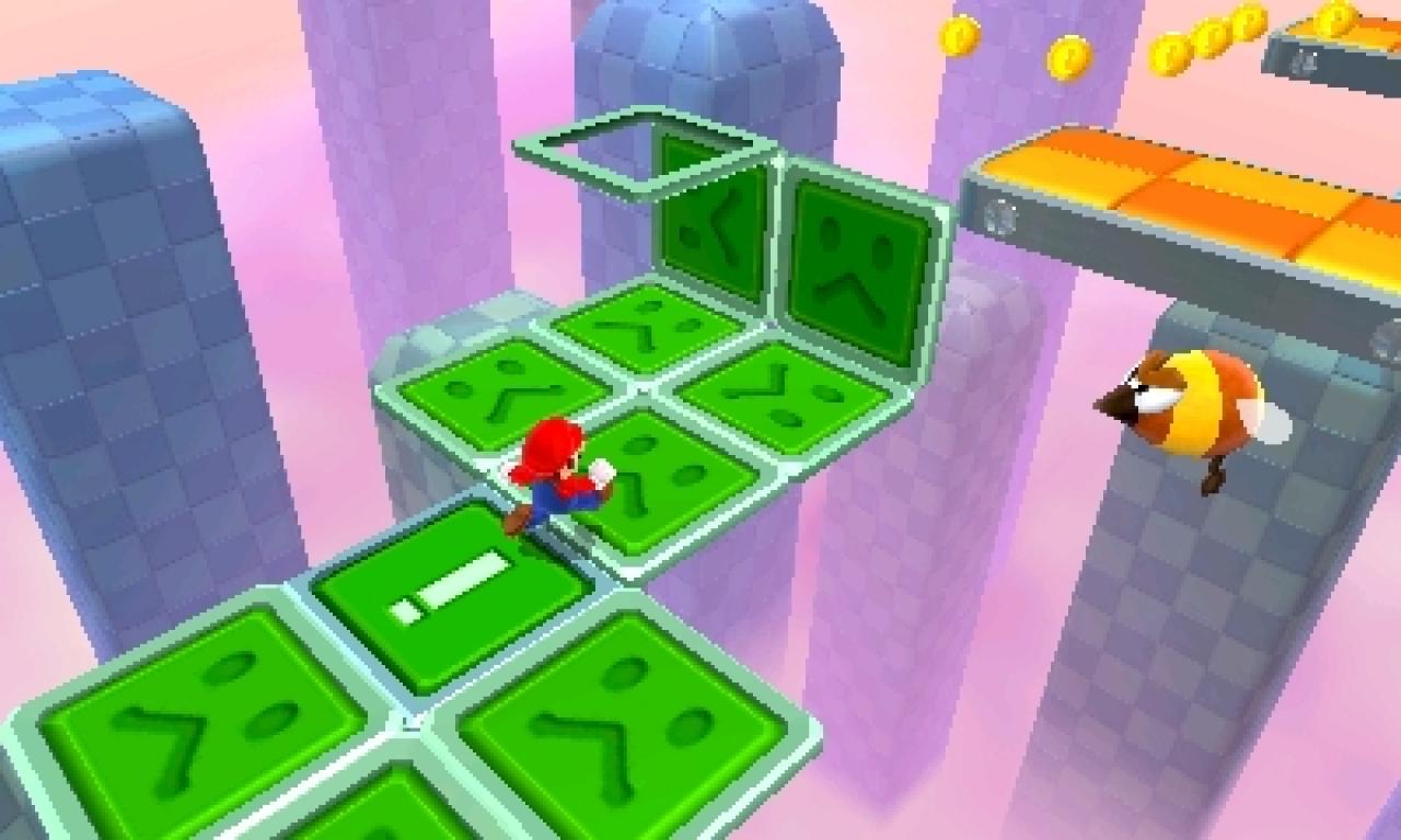 [08/06/2011] Super Mario 3D Land im Test - Coole Level-Ideen bekommen durch den 3D-Effekt ordentlich Tiefe.