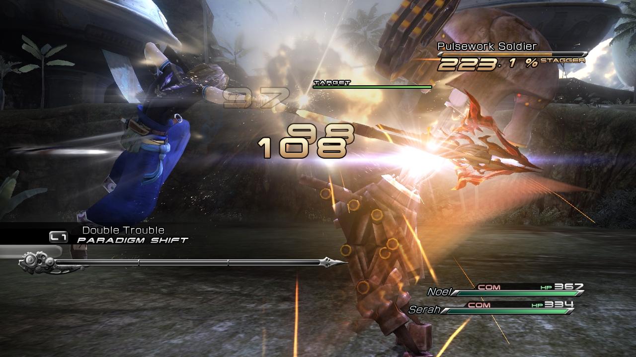 [29/06/2011] Komplettlösung: Kampfszene aus Final Fantasy XIII-2.