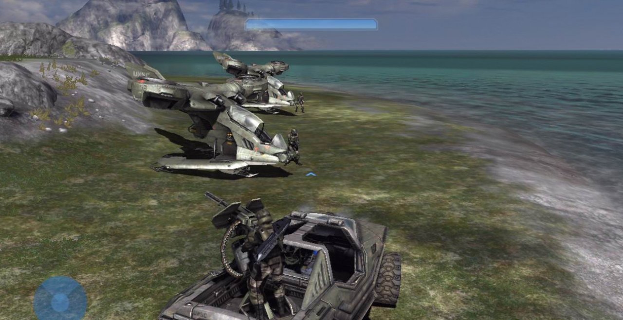[28/06/2011] Halo 3 - Gleich zu Beginn stürmt und ballert ihr euch bis zum Strand durch. Das actionreiche Spielgefühl ist genau das Richtige für Urlauber, die auf Action und Abenteuer stehen. 