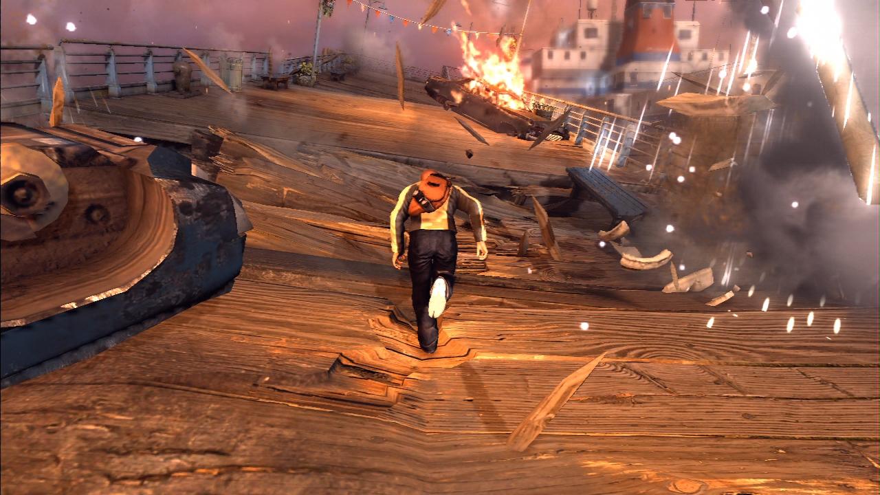 [10/06/2011] Die Steuerung von Infamous 2 ist etwas hakelig.