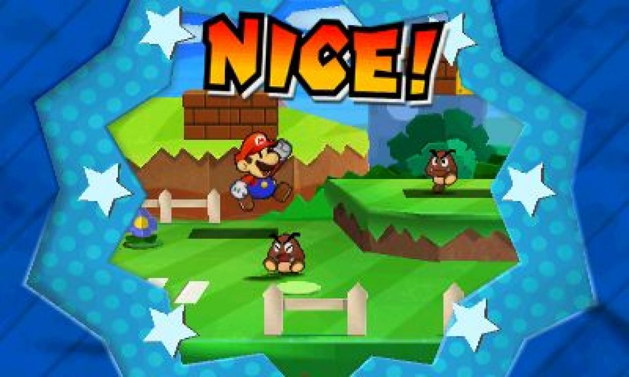 [08/06/2011] Paper Mario - Ebenso ohne Stress und Hektik spielt sich das neue Paper Mario-Spiel auf dem Nintendo 3DS. Die neuen Ideen passen sehr gut zum Spiel.