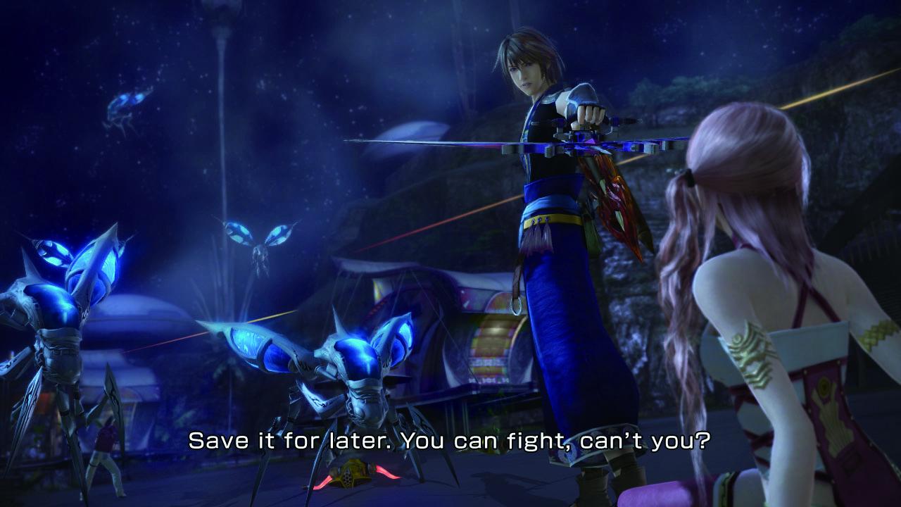 [03/06/2011] Komplettlösung: Final Fantasy XIII-2 ist in Kapitel unterteilt. Diese Szene kommt im ersten Kapitel vor.
