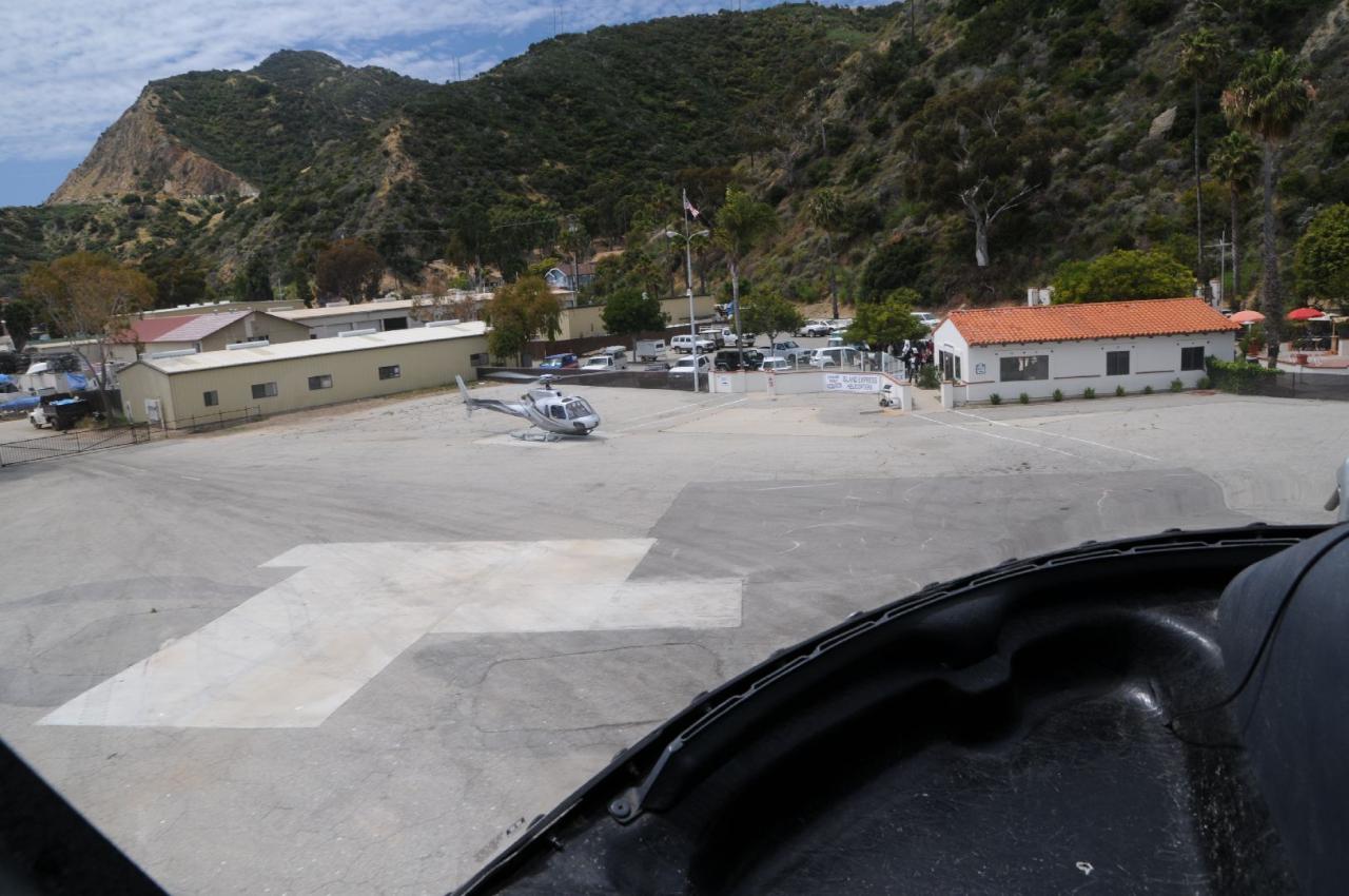 [06/06/2011] Und das ist der Landeplatz auf Cataline Island.