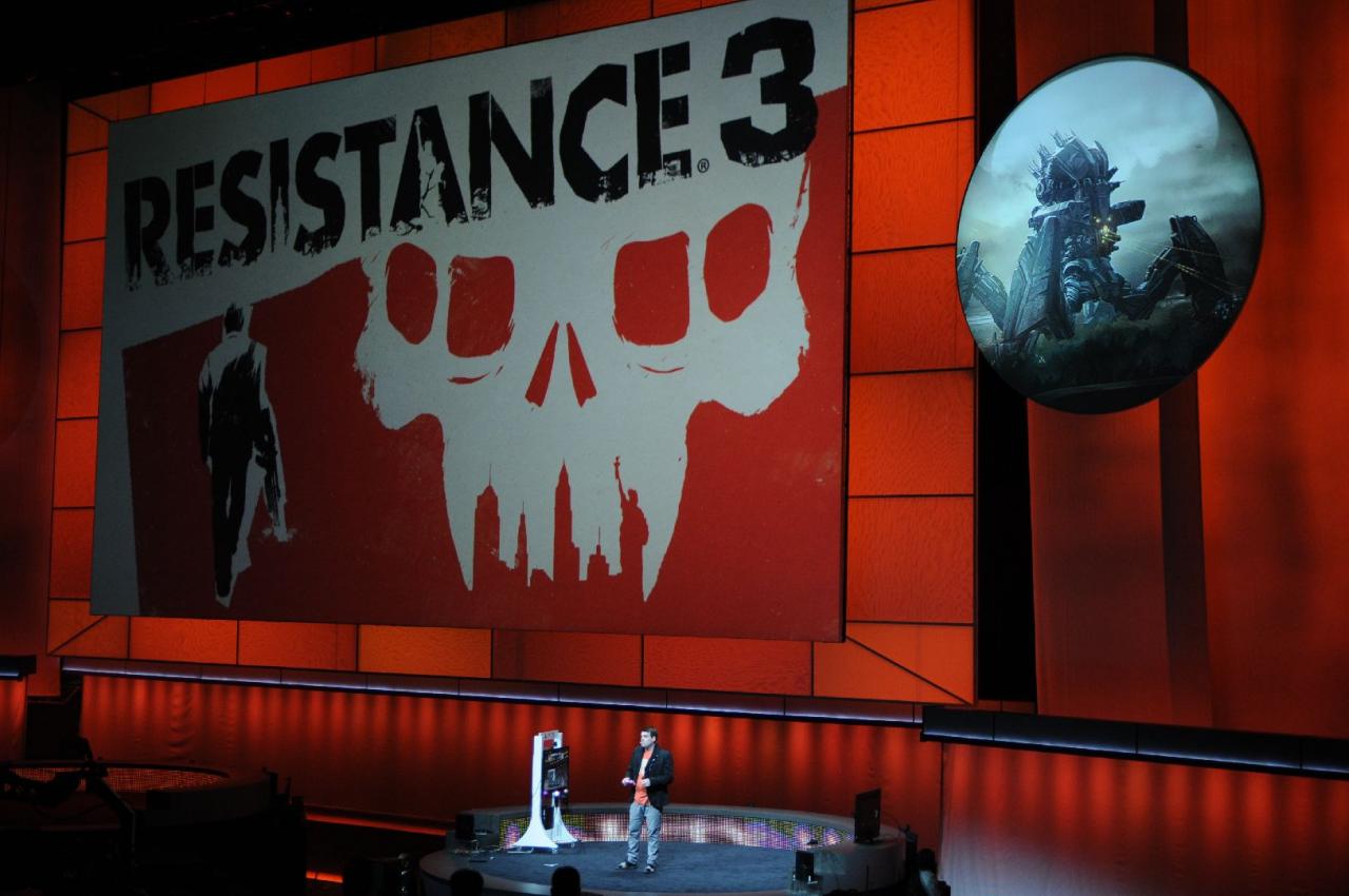 [07/06/2011] Bilder von der Sony-Pressekonferenz von der E3 2011. (3)