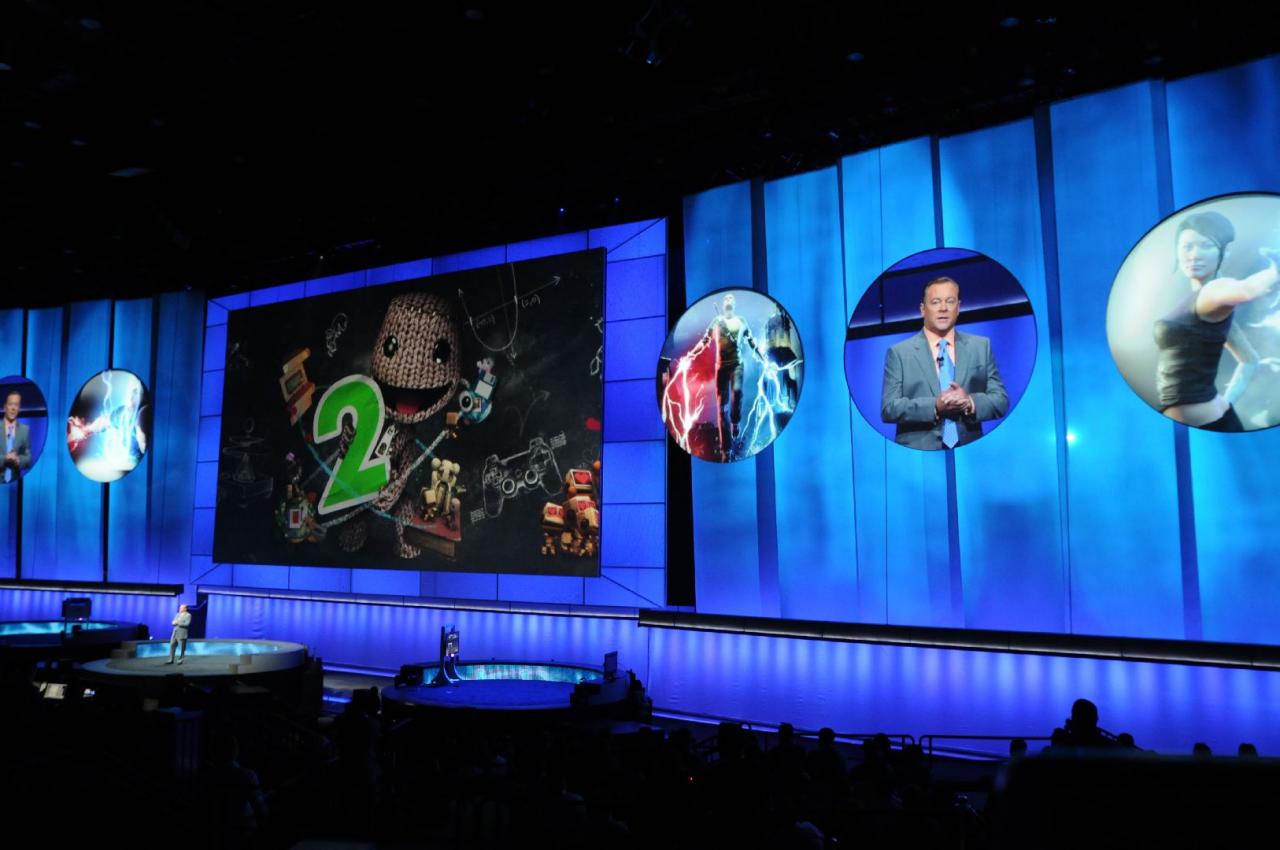 [07/06/2011] Bilder von der Sony-Pressekonferenz von der E3 2011. (5)