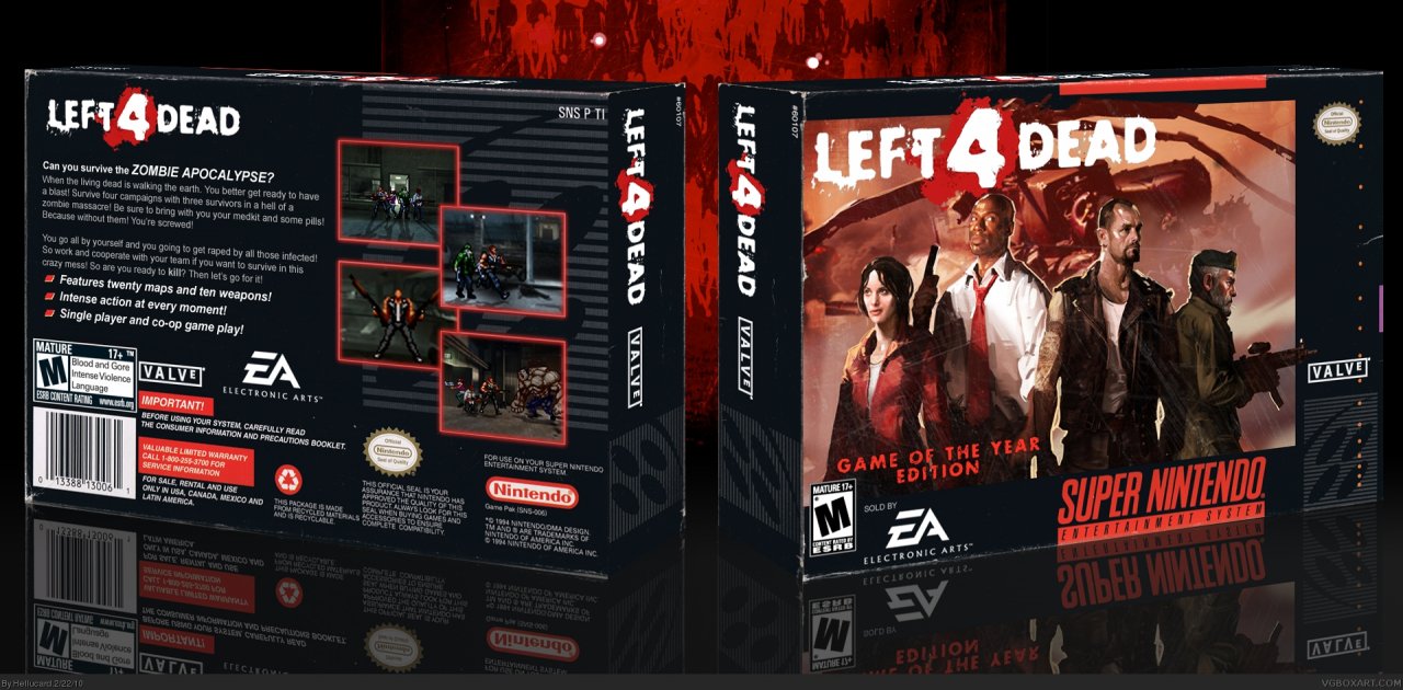 [06/07/2011] Left 4 Dead für das Super Nintendo Entertainment System (SNES)