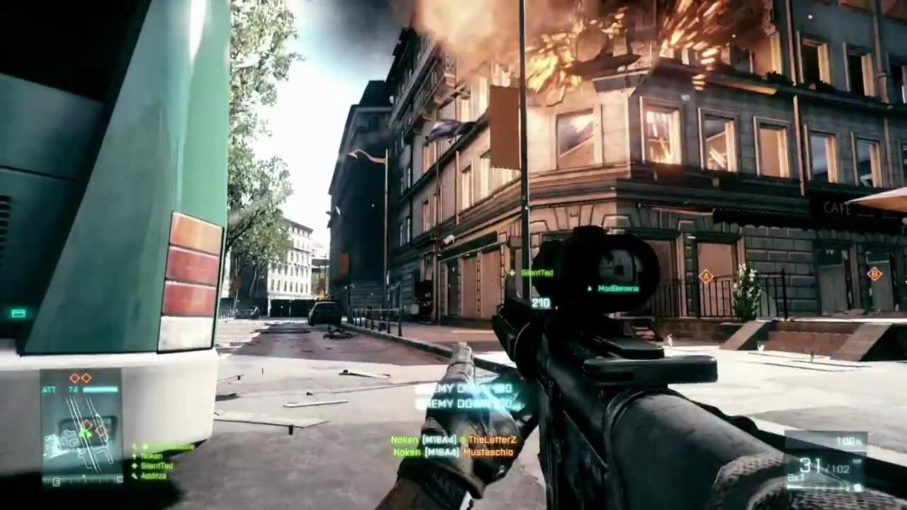 [27/07/2011] Battlefield 3 - Einen erneuten Abstecher machen wir in die Onlinewelten von Battlefield 3. Auch die neuen Addons bringen weiteren Online-Spielspaß auf den Battlefield-Servern.