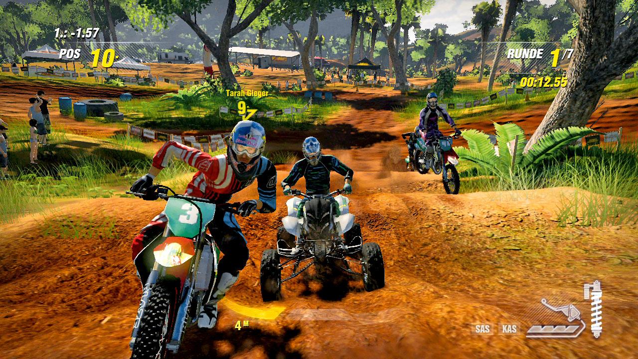 [07/07/2011] Die Optik von MX vs. ATV Alive ist sogar noch ein kleines bisschen besser als beim Vorgänger