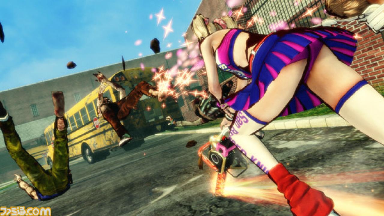 [23/07/2011] Lollipop Chainsaw versetzt uns in die Rolle einer jungen, energischen Cheerleaderin. Als Angehörige einer Familie von Zombiejägern ist es zudem ihre Aufgabe, die einfallenden Zombies aus der San Romero High School zu vertreiben.