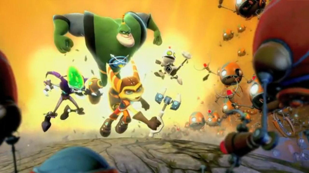[13/07/2011] Ratchet and Clank All 4 One erscheint am 21. Oktober exklusiv für die PlayStation 3. Das Spiel ist auf kooperatives Gameplay ausgelegt. Ihr schlüpft in die Rollen von Dr. Nefarious, Captain Qwark sowie Ratchet und Clank, die ein weiteres Abenteuer erleben.