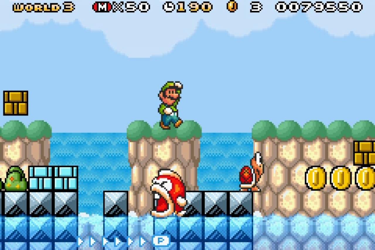 [03/08/2011] Super Mario Bros. 3: Super Mario Advance 4 (GBA) besticht durch abwechslungsreiche Welten, lustige Kostümierungen und tolles Gameplay.