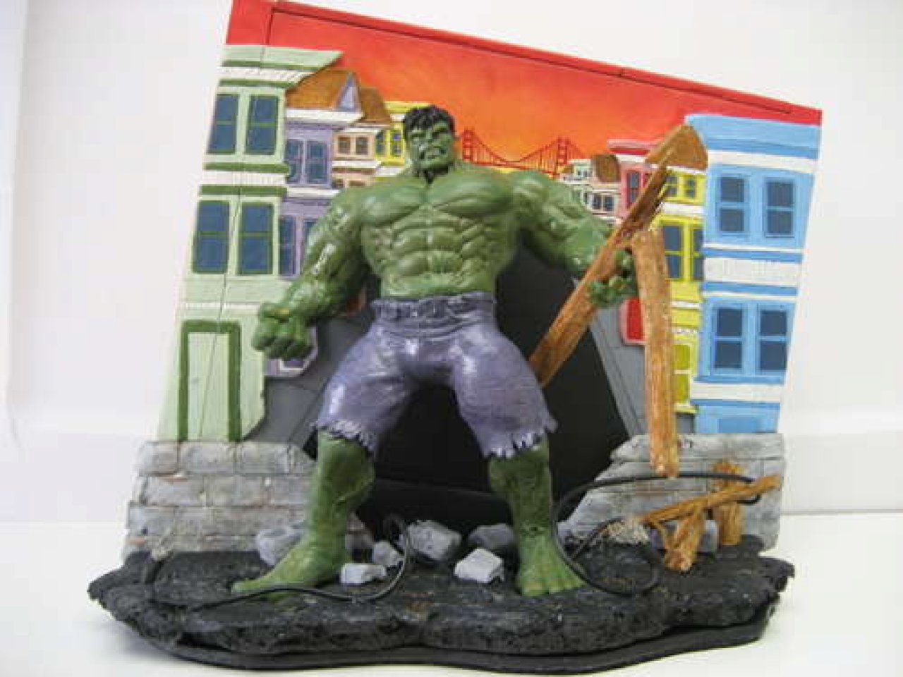 [31/08/2011] Eine Wii im Hulk-Design. Die benötigten Arbeitsstunden dürften im dreistelligen Bereich liegen.