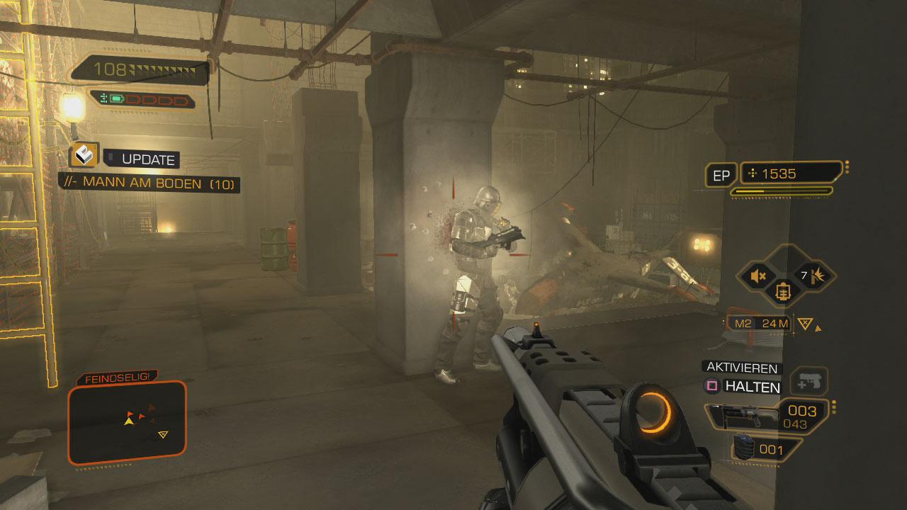 [22/08/2011] Deus Ex: Human Revolution im Test für PS3 und Xbox 360 - Düster und spannend ist es, aber technische Macken trüben den Spaß manchmal. (34)