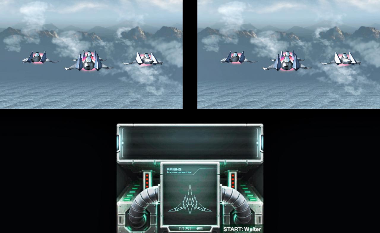 [12/09/2011] Weitere Screenshots aus unserem Test zu Star Fox 64 3D für den Nintendo 3DS. (1)