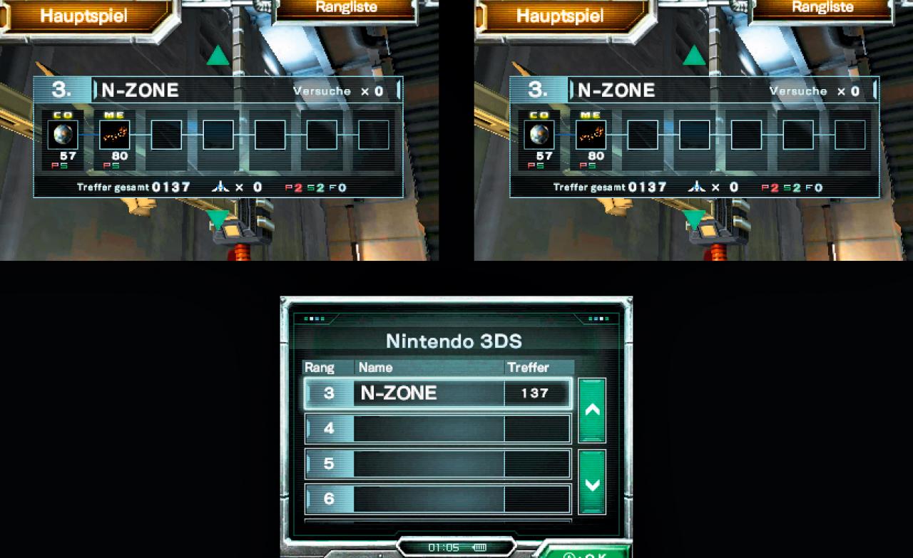 [12/09/2011] Weitere Screenshots aus unserem Test zu Star Fox 64 3D für den Nintendo 3DS. (2)