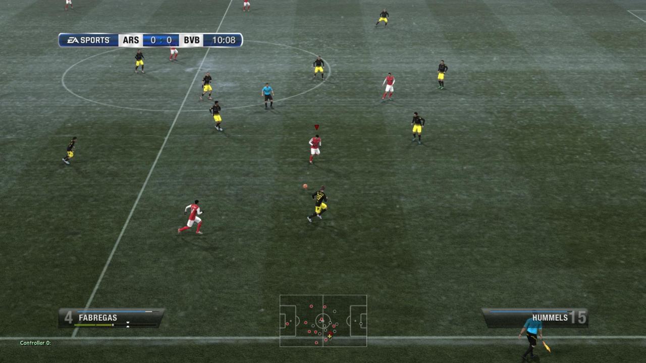 [22/09/2011] Weitere Screenshots aus dem Test zu FIFA 12. Das Spiel begeistert und kann sich gegen PES 2012 durchzusetzen. (3)