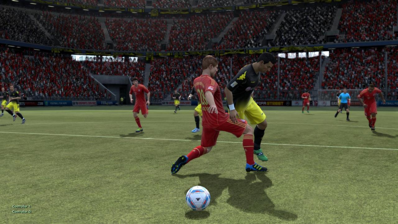 [22/09/2011] Weitere Screenshots aus dem Test zu FIFA 12. Das Spiel begeistert und kann sich gegen PES 2012 durchzusetzen. (9)