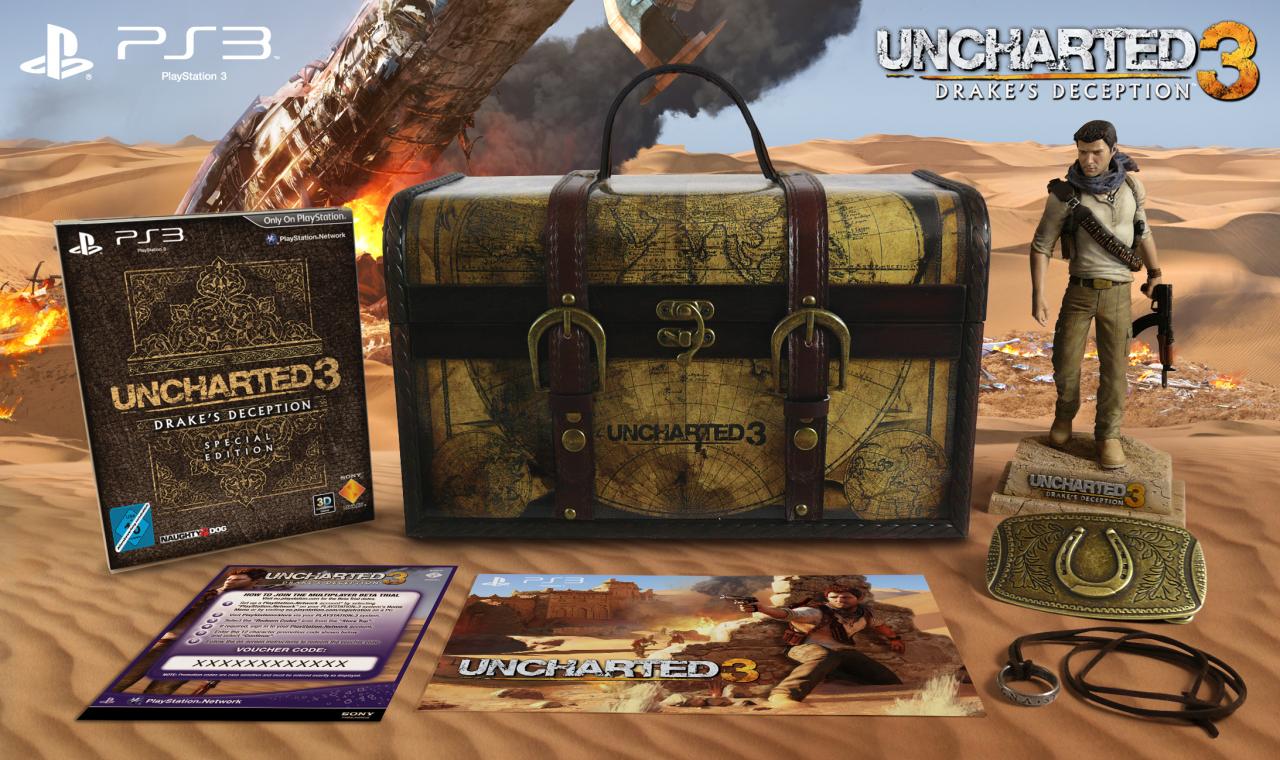 [08/09/2011] Die Explorer Edition zu Uncharted 3: Drake's Deception ist für euch die beste Collector's Edition 2011.