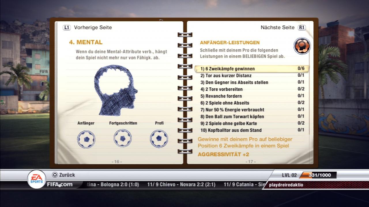 [29/09/2011] FIFA 12 - Leistungen - Virtual Pro - Mental 