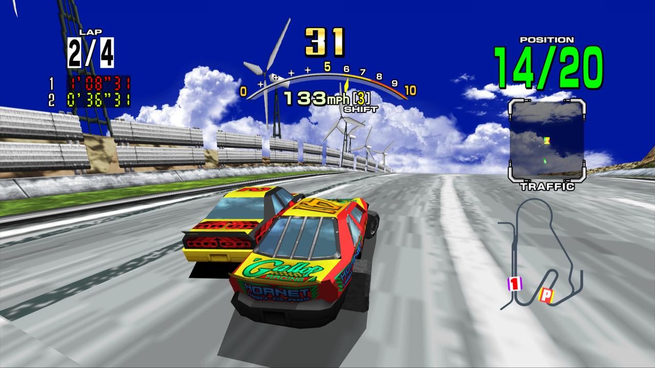 [27/10/2011] Daytona USA reproduziert auf PS3 und Xbox 360 das geniale Spielgefühl der Arcade-Version. (3)
