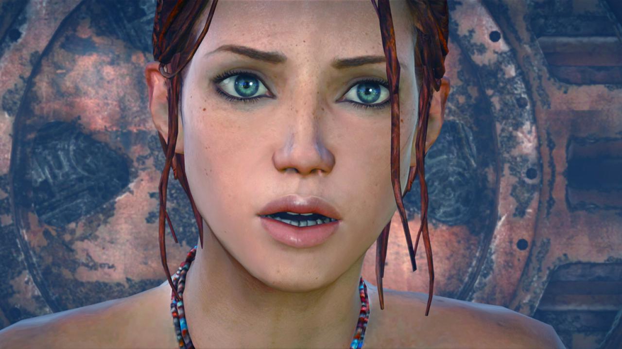 [19/10/2011] Trip - Enslaved: Odyssey to the West - Trip und Monkey fliehen gemeinsam aus einem Gefängnisschiff. Während die schöne Nebenhelding Monkey zunächst versklavt, werden die beiden später Freunde.