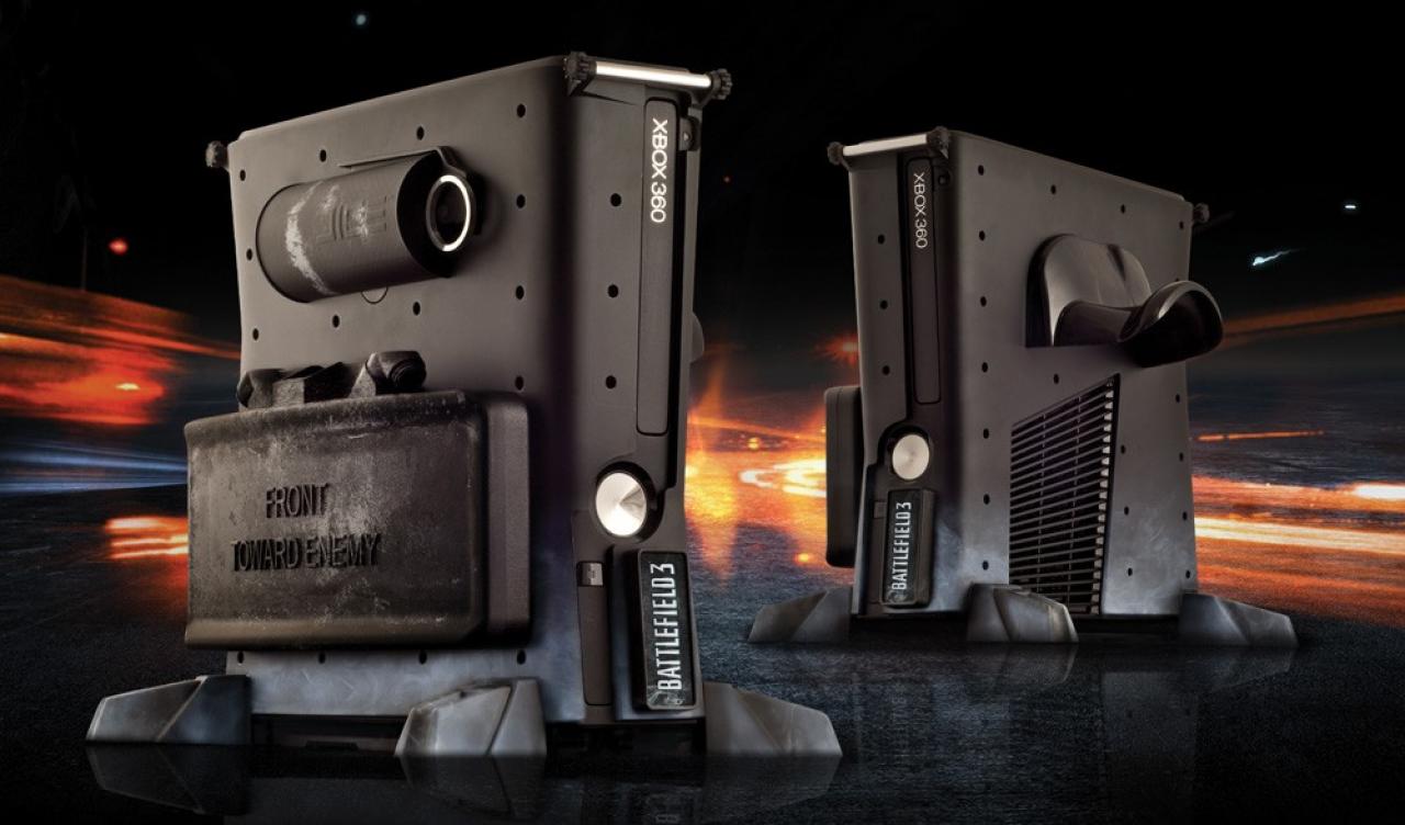 [13/10/2011] Battlefield 3 Vault - Neue Casemods von Calibur11 für Xbox 360 samt Granate und Mine
