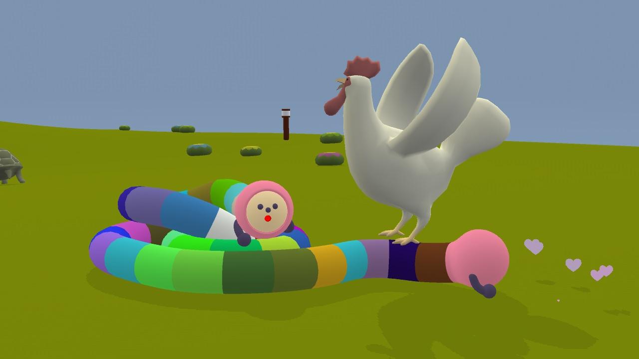[31/10/2011] Noby Noby Boy - Im PS3-Spiel steuert ihr das Vorder- und Hinterteil eines eigentümlichen Wurst-Wesens. Verknoten, Levels erkunden, Spaß haben. Ach ja: Fällt euch das Hinterteil ab, esst ihr es einfach wieder auf - abgefahren!