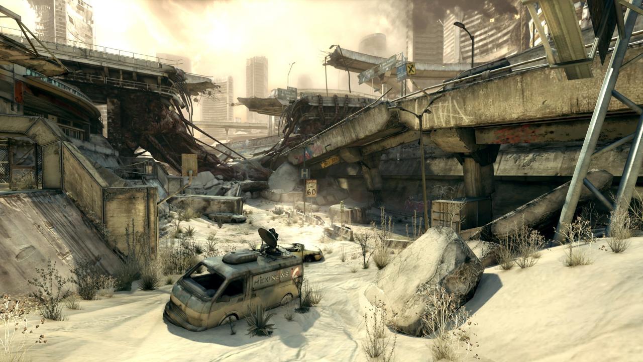 [20/10/2011] Rage 2 - Der id Software-Shooter sieht fantastisch aus und bietet Shooter-Kost vom Feinsten. Im zweiten Teils könnte die Grafik noch opulenter ausfallen. Wir wünschen uns dann aber auch eine gute Story! (im Bild: Rage) - Community-Vorschlag 