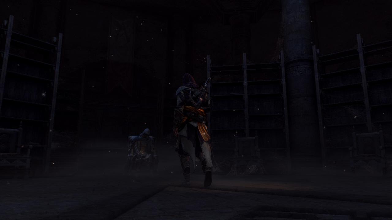 [15/11/2011] Ezio in der Bibliothek. 