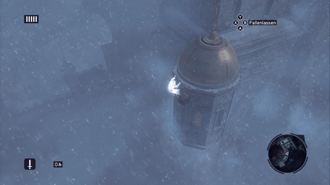 [14/11/2011] Ezio beim Erklimmen der Burg Masyaf.