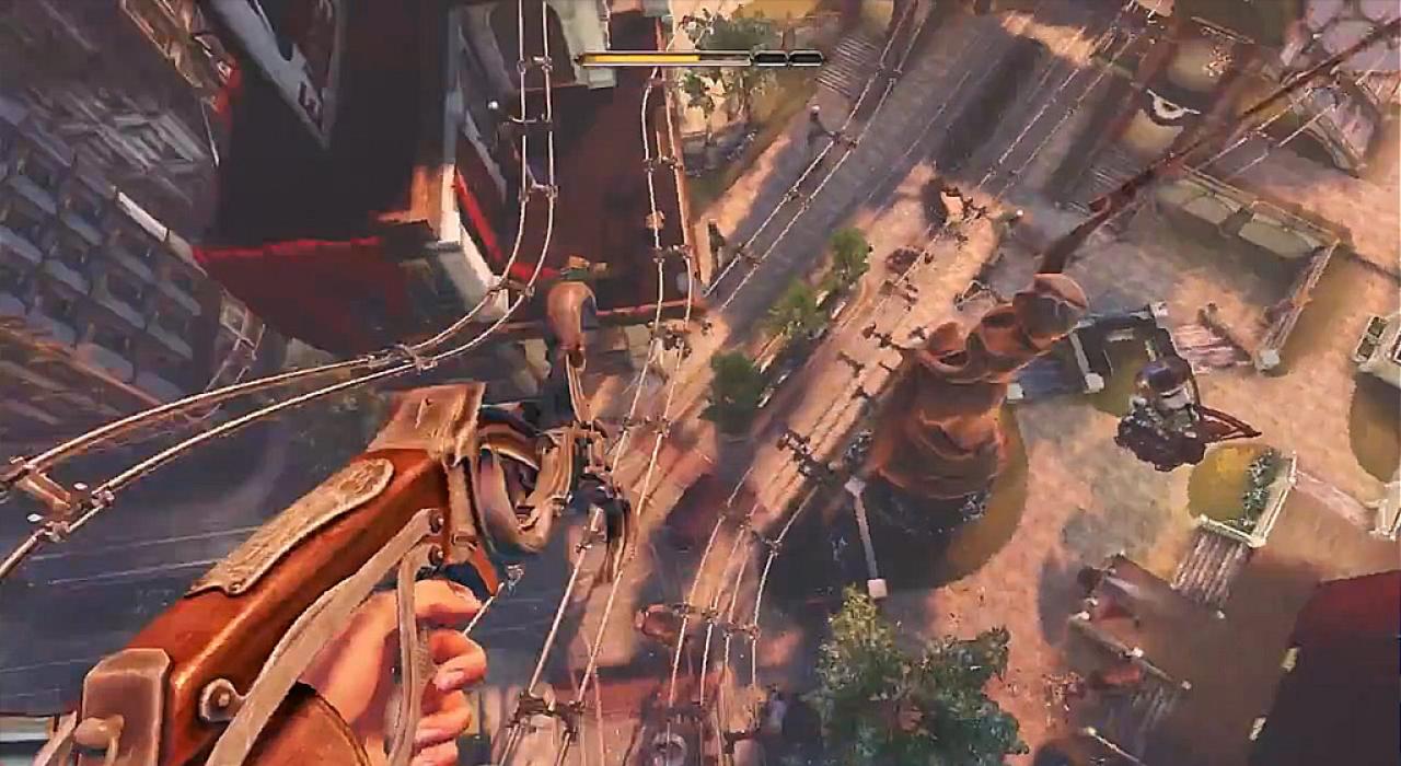 [29/11/2011] BioShock: Infinite - Der lang erwartete Ego-Shooter erscheint erst im nächsten Jahr und wird mit Sicherheit ein fantastisches Spiel. Doch Gamer mit entsprechender Phobie werden vermutlich nicht soviel Spaß mit BioShock: Infinite haben. Die wilden Fahrten auf der Freiluft-Schienenbahn (siehe Bild) bringen das Herz zum Rasen.