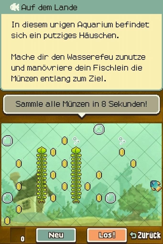 [25/11/2011] Weitere Screenshots aus unserem Test zu Professor Layton und der Ruf des Phantoms. (3)