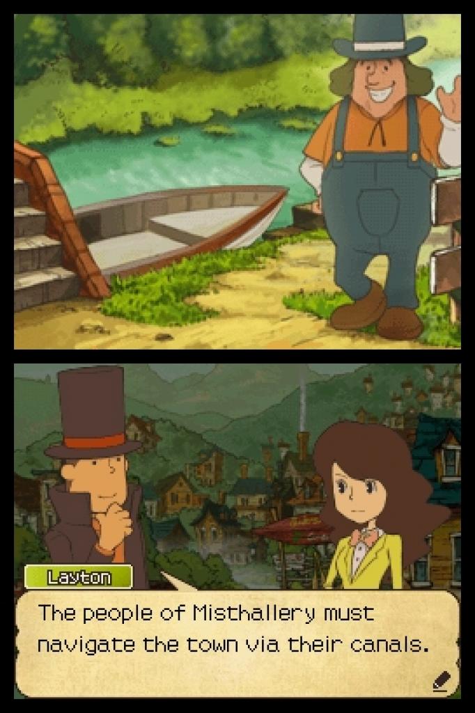 [25/11/2011] Weitere Screenshots aus unserem Test zu Professor Layton und der Ruf des Phantoms. (6)