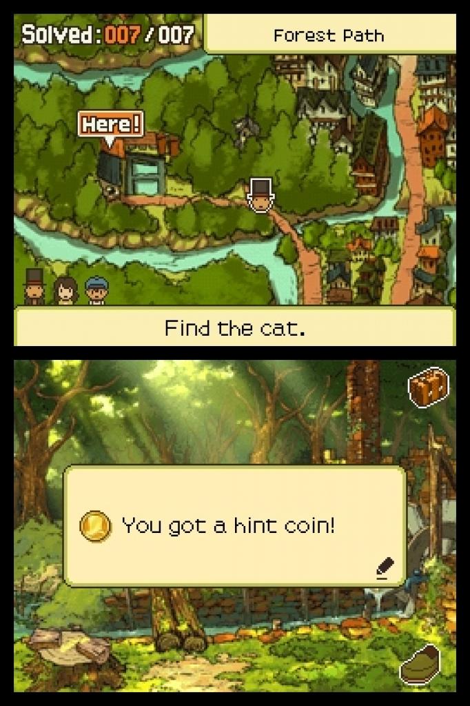[25/11/2011] Weitere Screenshots aus unserem Test zu Professor Layton und der Ruf des Phantoms. (7)