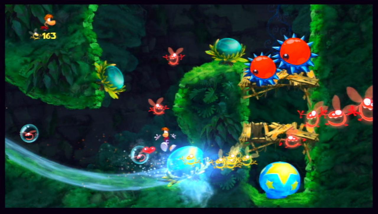 [10/11/2011] Perfekt positioniert: Das überaus kluge Leveldesign könnte glatt von Nintendo stammen.