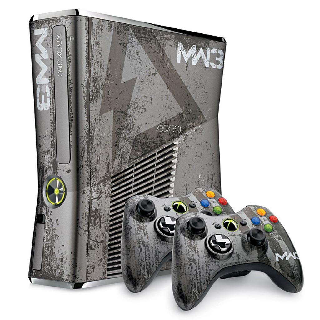 [11/11/2011] Auch zu Modern Warfare 3 veröffentlichte Microsoft eine spezielle Xbox 360, die es auch in Deutschland zu kaufen gibt.