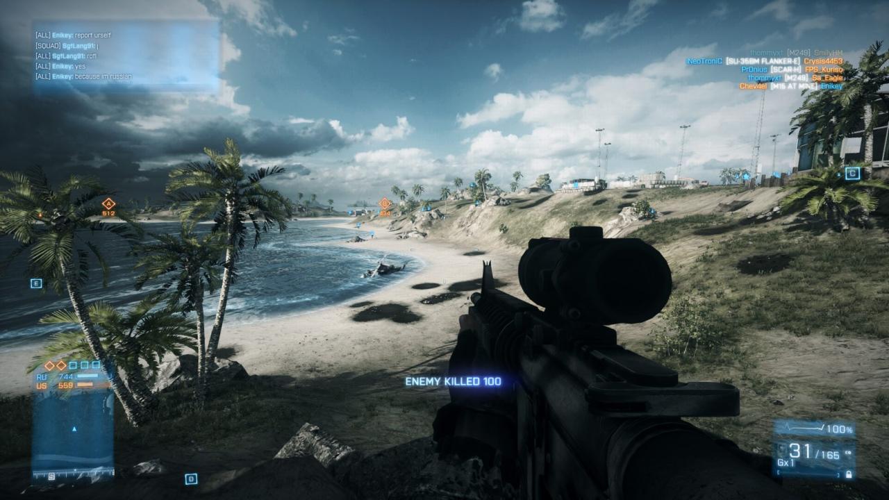 [13/12/2011] Battlefield 3In Ego-Shootern erleben wir das Eins-noch-Syndrom immer und immer wieder. Schließlich dauert eine Multiplayer-Runde nur wenige Minuten. Gewinnt das gegnerische Team, werden aus einer Runde schnell mal zehn. Community-Vorschlag
