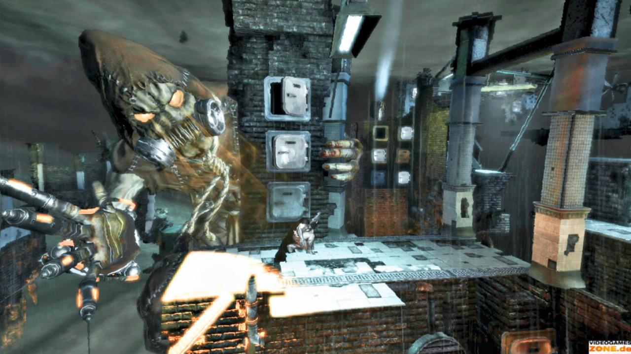 [04/01/2012] Batman: Arkham Asylum - Einer der Überraschungshits der vergangenen Jahre. Die Höhepunkte des Spiels sind ohne Zweifel die Scarecrow-Levels. Scarecrow erscheint als riesiger Boss mit Scheinwerferaugen - und ihr müsst seinen Blicken ausweichen.