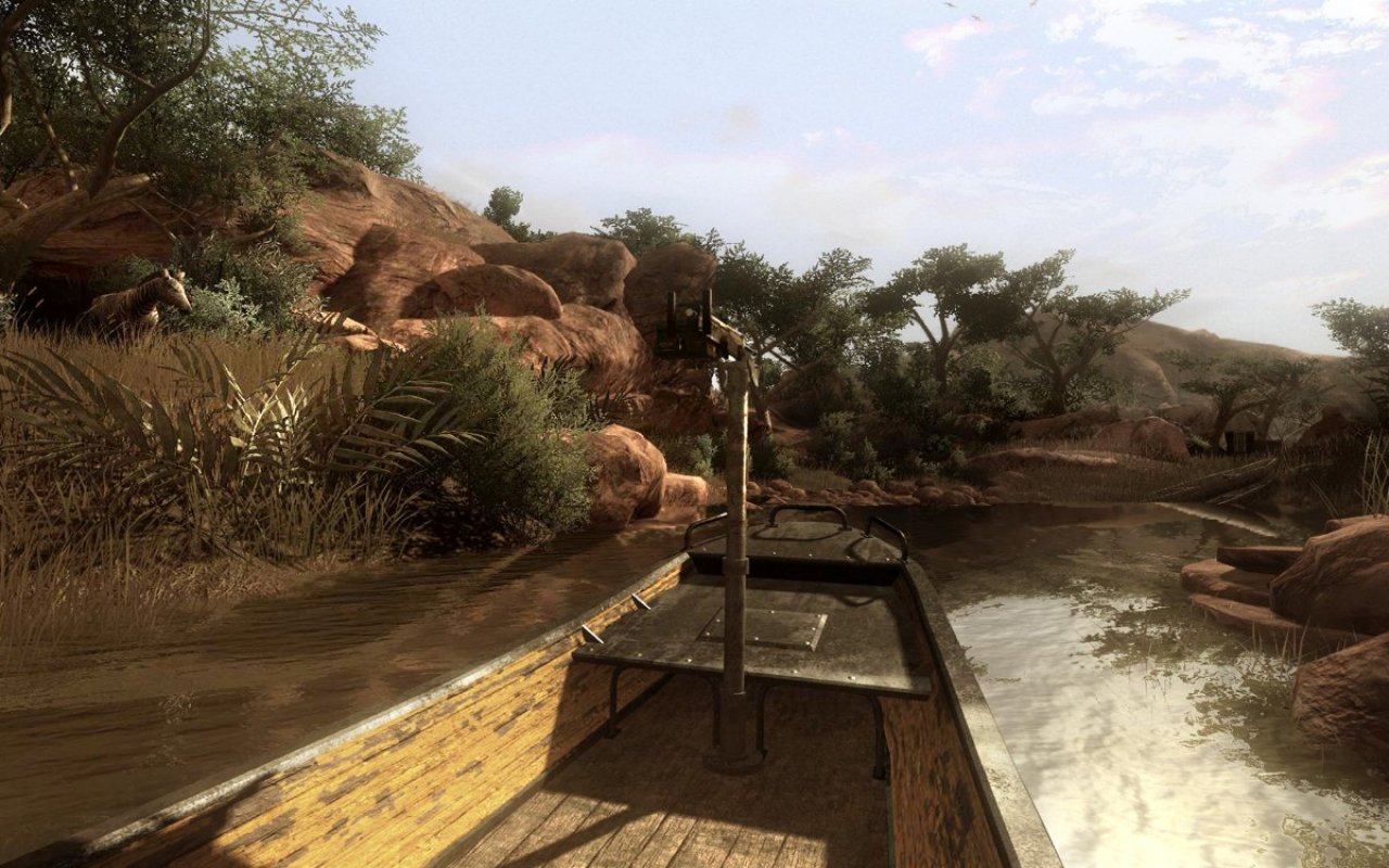 [20/01/2012] Far Cry 2 - Der Open-World-Shooter bot auch Wasser im sonst heißen Wüstensetting. Die Darstellung ist den Entwicklern durchaus gelungen. Auch der Rest der Grafik ist nicht zu verachten. - Community-Vorschlag