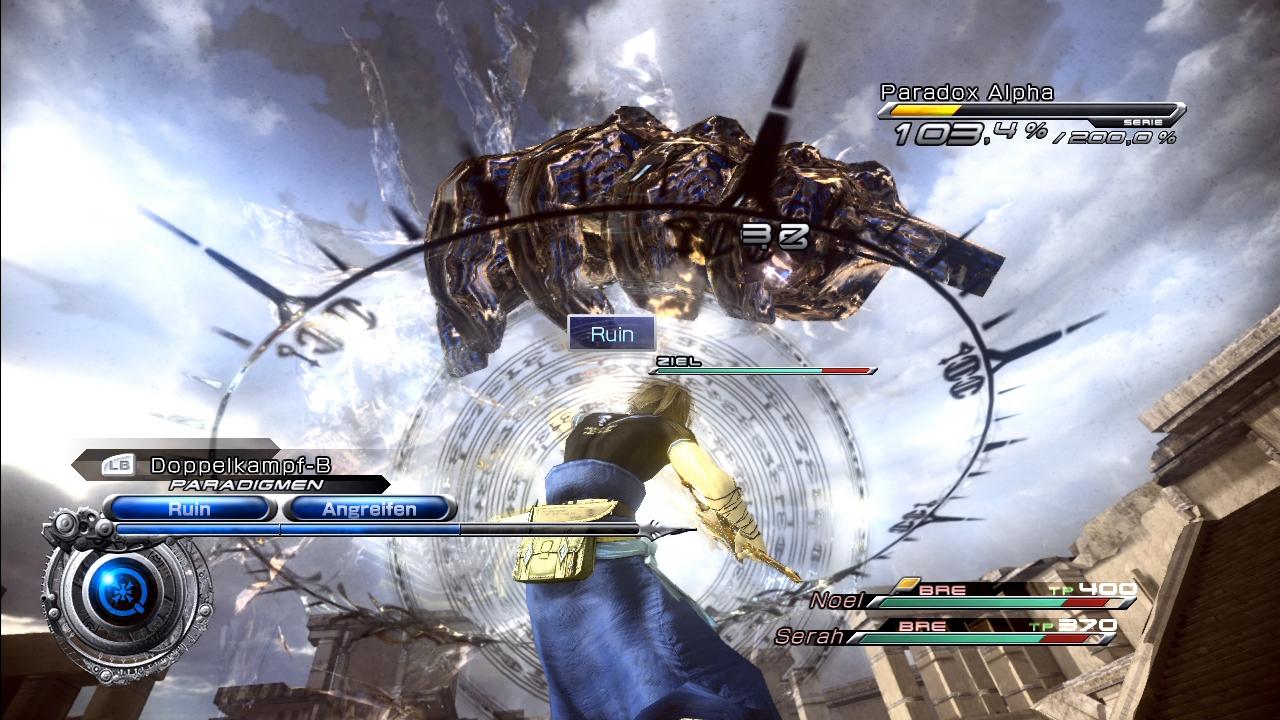 [11/01/2012] Screenshots aus Final Fantasy XIII-2. Die Entwickler haben die Kritik an FFXIII gut umgesetzt. (7)