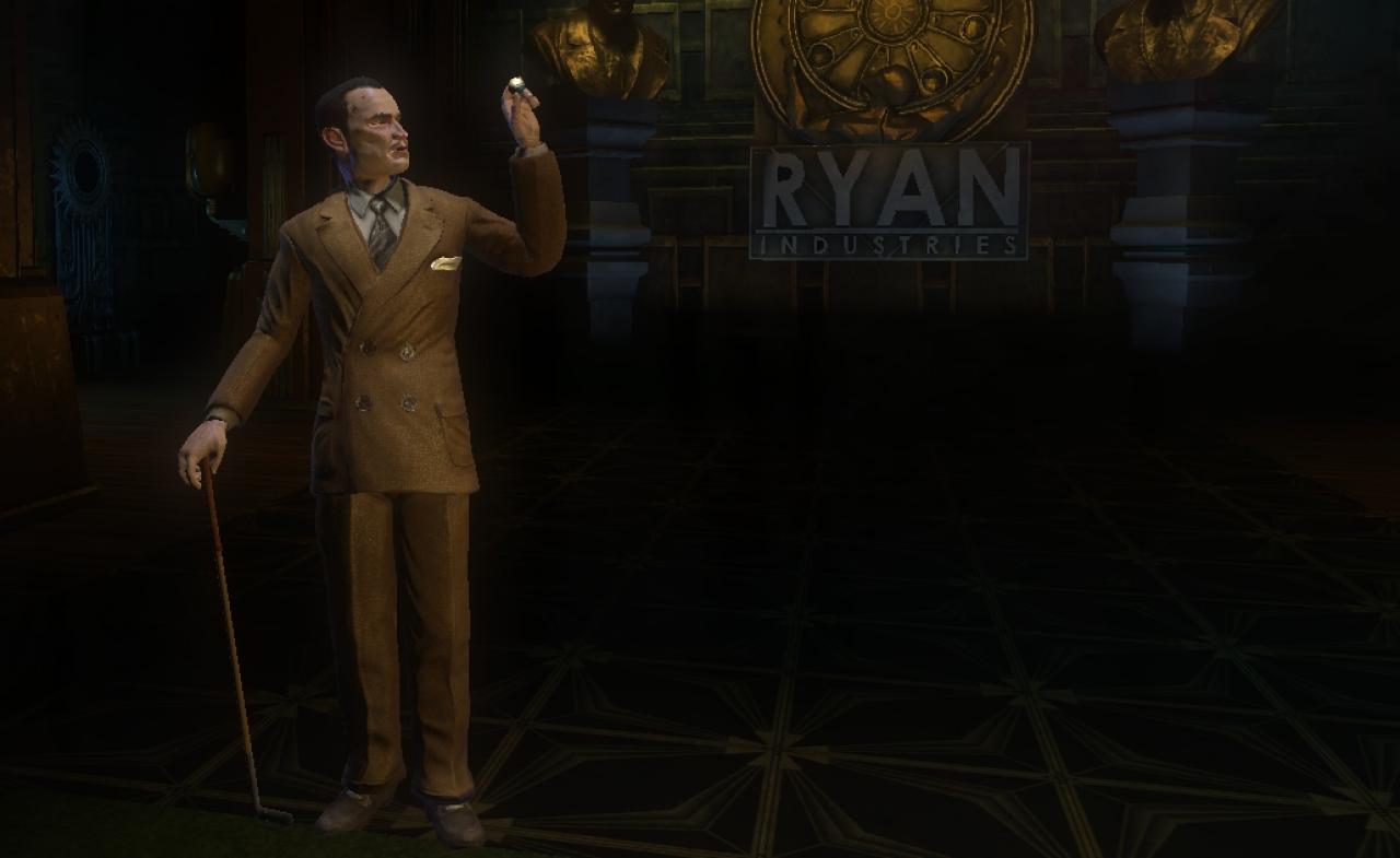[18/01/2012] Andrew Ryan - Bioshock - Der Chef von Ryan Industries trägt sowohl aus beruflichen als auch aus ästhetischen Gründen einen Anzug. Ryan gründete die Unterwasserstadt Rapture, um jeglicher Moral zu Gunsten größtmöglicher, persönlicher Freiheit zu entsagen.