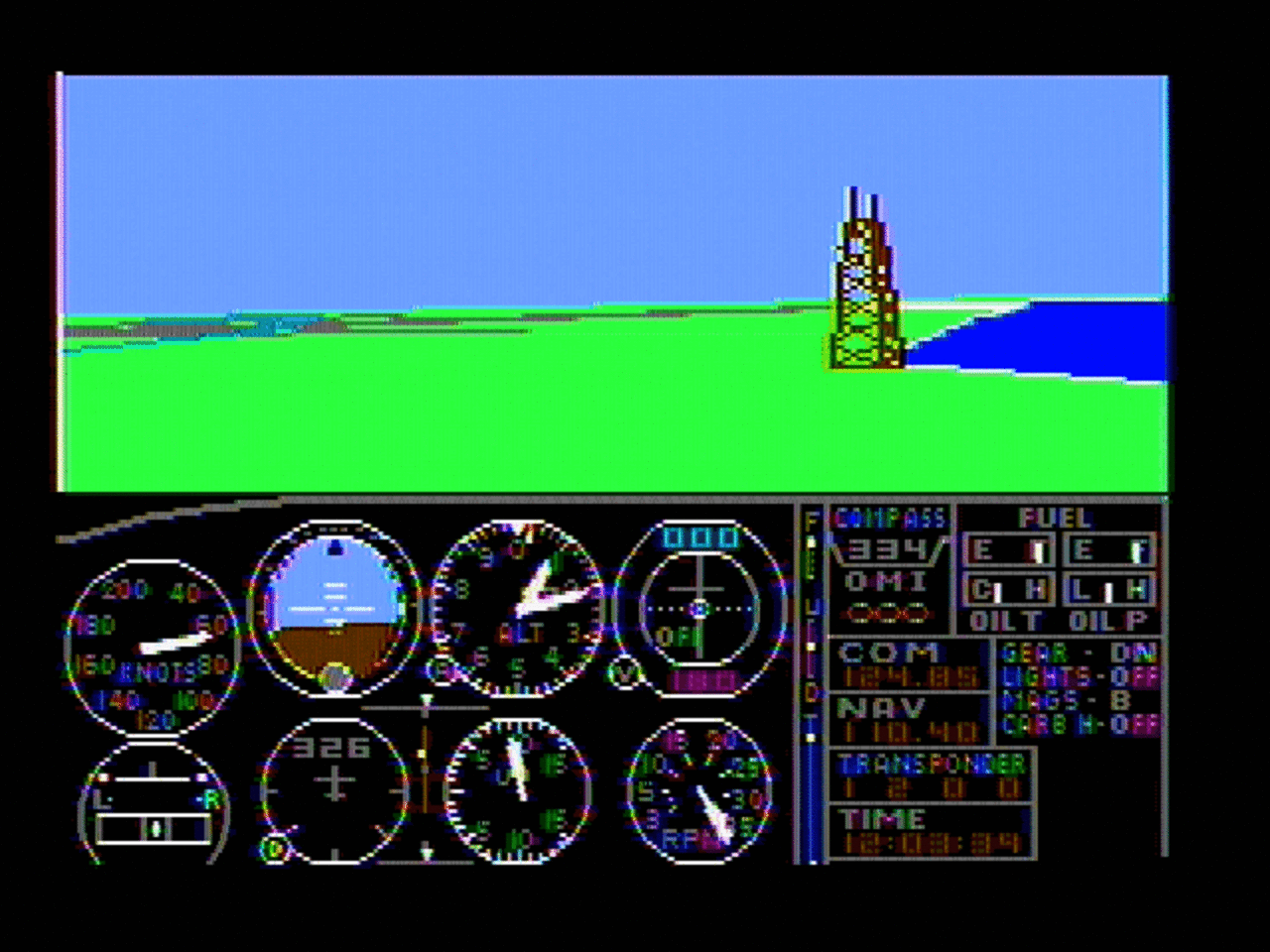 [17/02/2012] Microsoft Flight Simulator (1993)