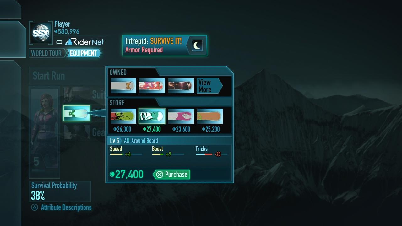 [27/02/2012] Weitere Screenshots aus unserem Test zu SSX. Das Snowboardspiel erscheint am 1. März für PlayStation 3 und Xbox 360. (1)