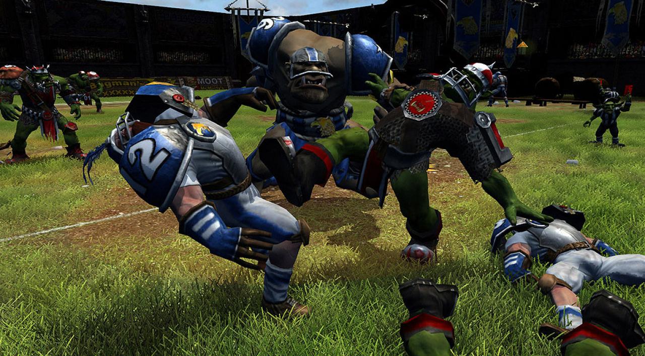 [02/02/2012] Blood Bowl - American Football meets Warhammer-Universum. In diesem kuriosen Sportspiel der etwas anderen Art geht es richtig zur Sache. Wenn sich Orks und Menschen auf den Ball stürzen, fliegen im wahrsten Sinne des Wortes die Fetzen. Für sich für Sport und Szenario begeistern kann, sollte diesen Geheimtipp einmal ausprobieren.